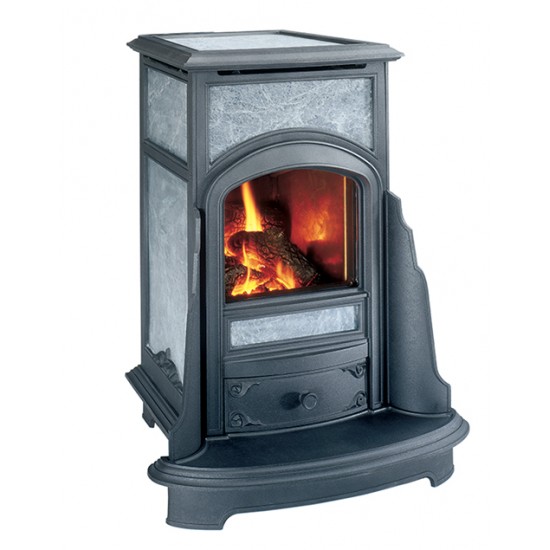 Cottage Franklin Soapstone Gas Stove Woodstove